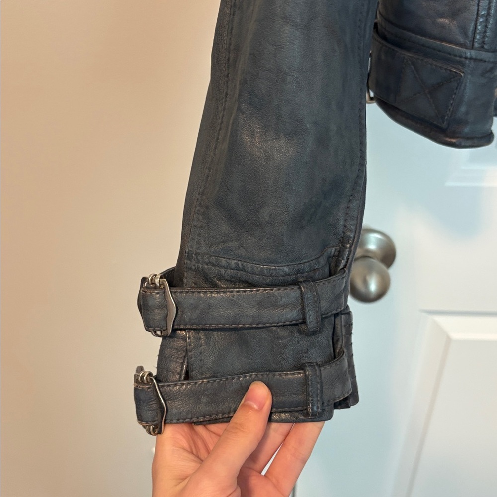 Free People Avis Leather Jacket - Picture 8 of 15